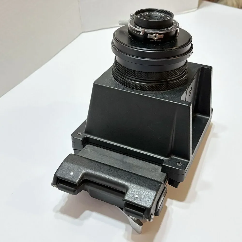 Mamiya-Sekor P 75mm f/5.6 Lens Copal Press No 0 Polaroid 545 Module